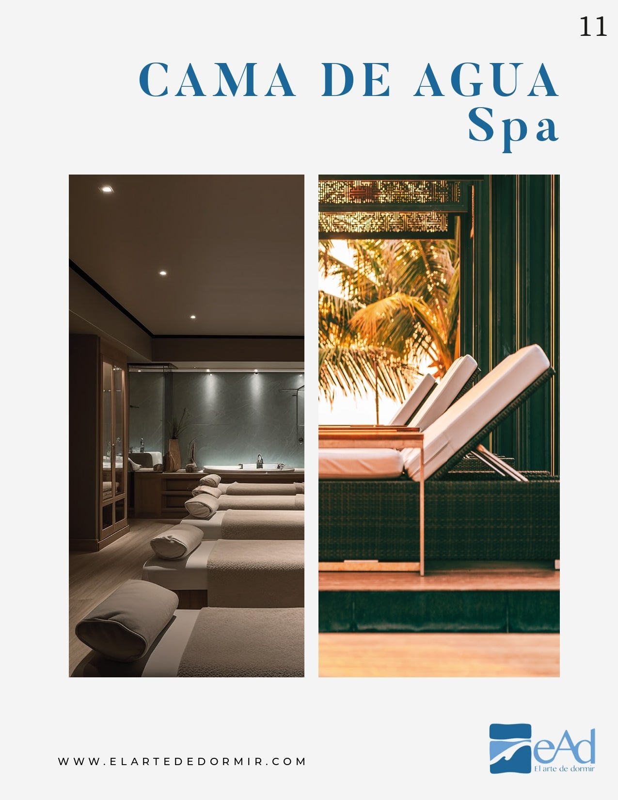 Cama de agua Spa - EAD - El Arte de Dormir