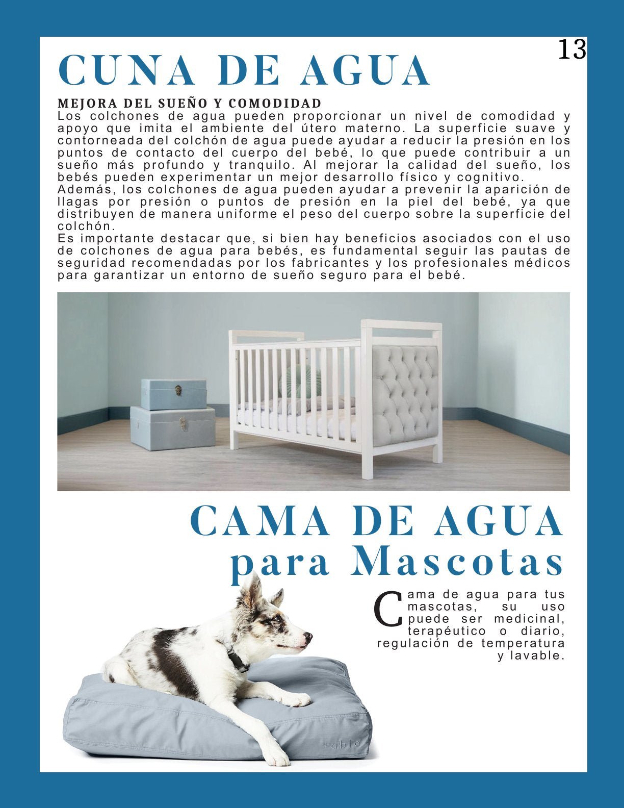 Cuna de agua - EAD - El Arte de Dormir