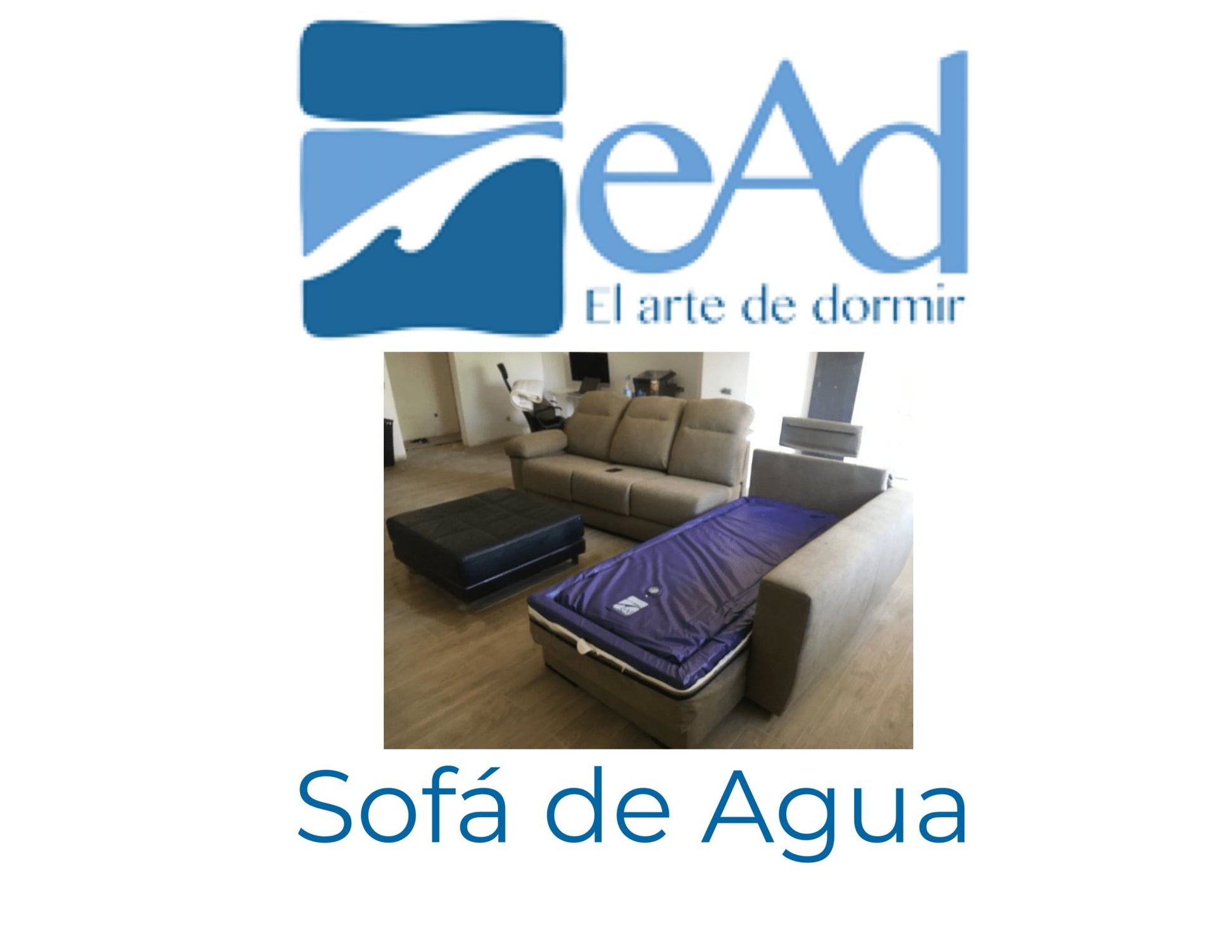 Sofá de Agua - EAD - El Arte de Dormir