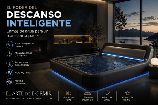 El poder del descanso inteligente: por qué una cama de agua puede cambiar tu forma de dormir - EAD-El Arte de Dormir