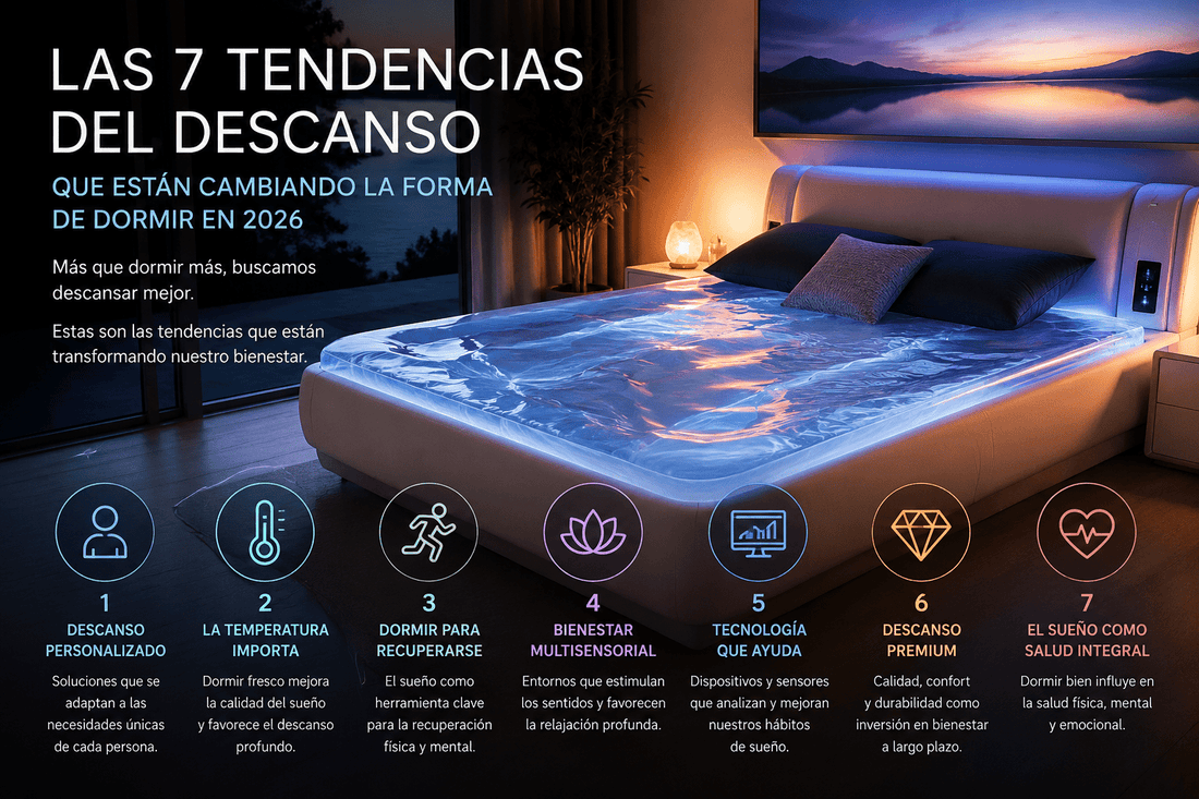 Las 7 tendencias del descanso que están cambiando la forma de dormir en 2026 - EAD-El Arte de Dormir