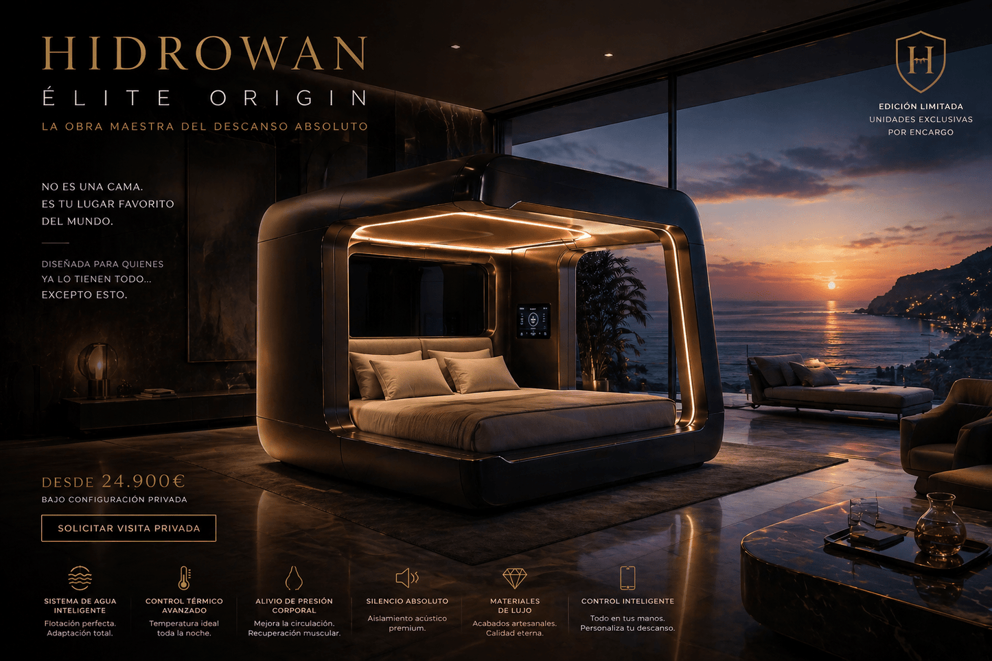HIDROWAN ÉLITE ORIGIN - EAD - El Arte de Dormir